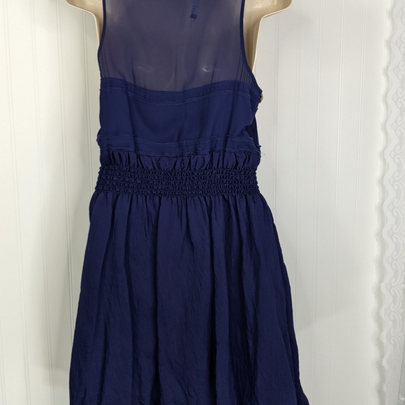 ANDREW MARC NY Jeweled Neck Bubble Dress Sz 6 - Picture 12 of 15